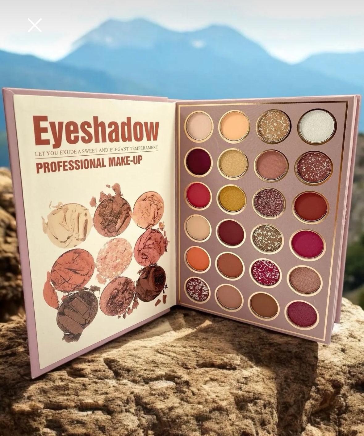 TheNovalie™  Kitap model makyaj paleti (Ruj/glosslu)