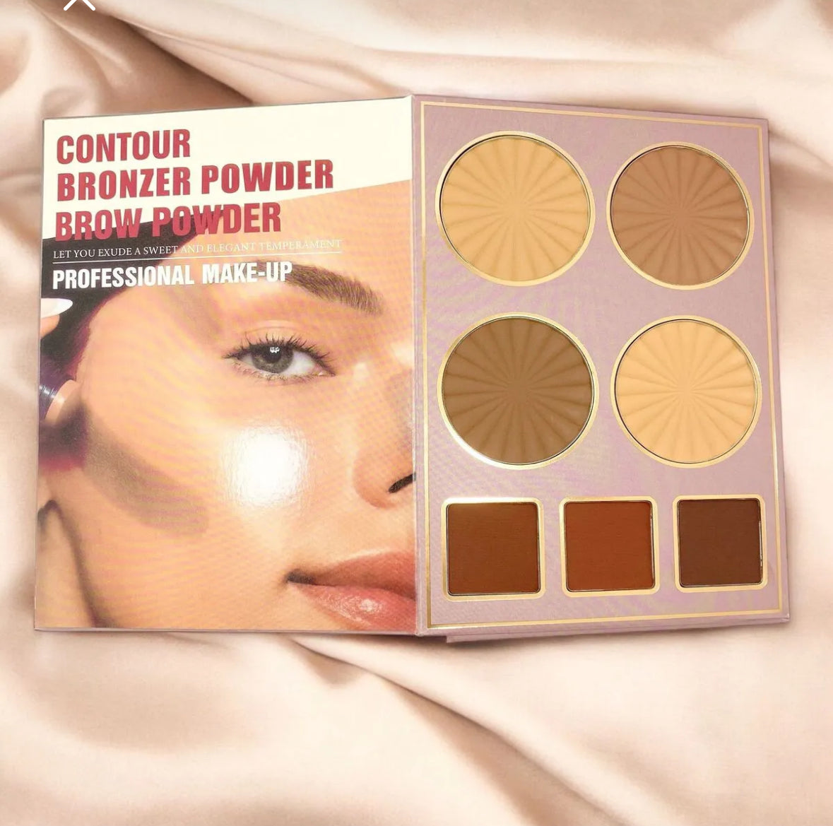 TheNovalie™  Kitap model makyaj paleti (Ruj/glosslu)